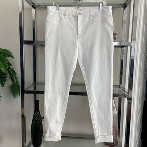 NWT HUDSON Crisp White Nico Jeans